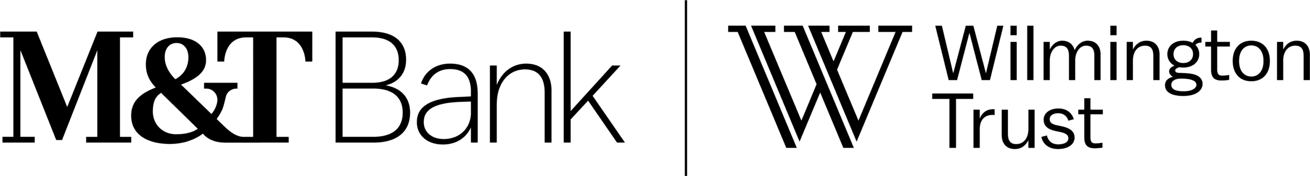 2025 M&T Bank Co-Branded Logo Black - Print
