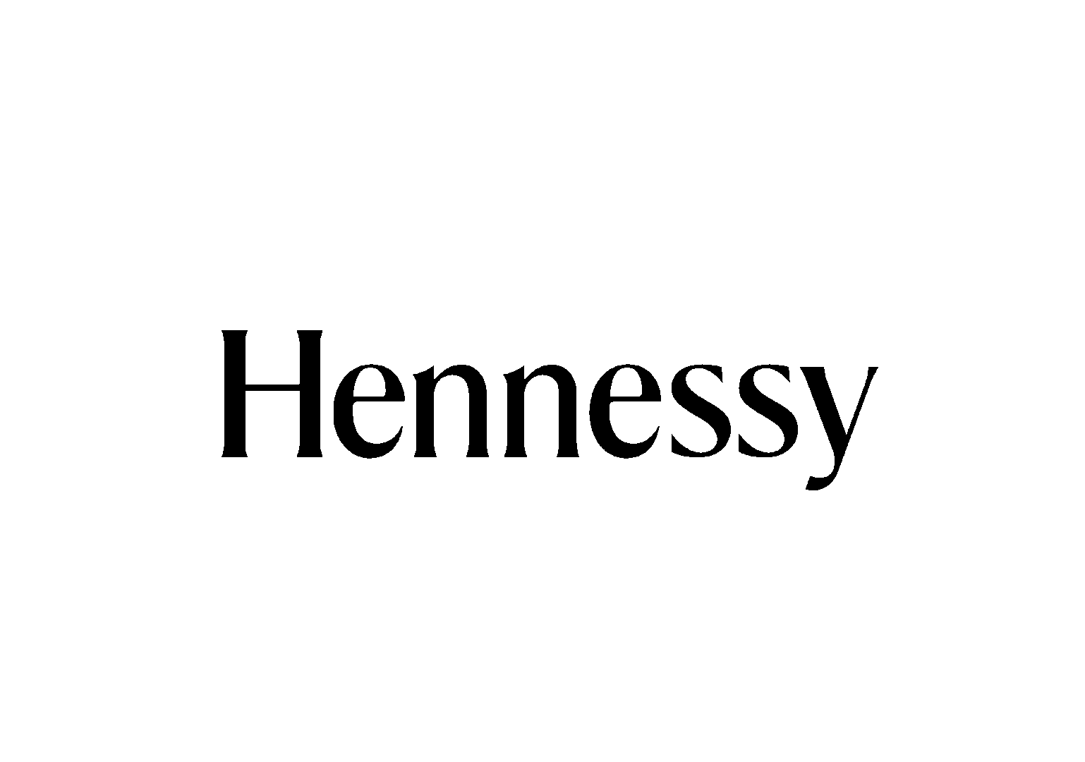 Hennessy - Wordmark - Black Hennessy - Wordmark - Black